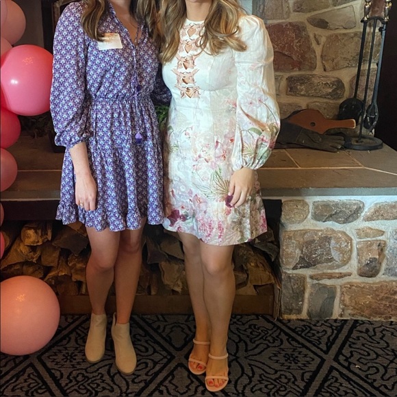 Zimmermann Dancer Hummingbird Mini Dress- Alabaster Garden Floral - Picture 9 of 16